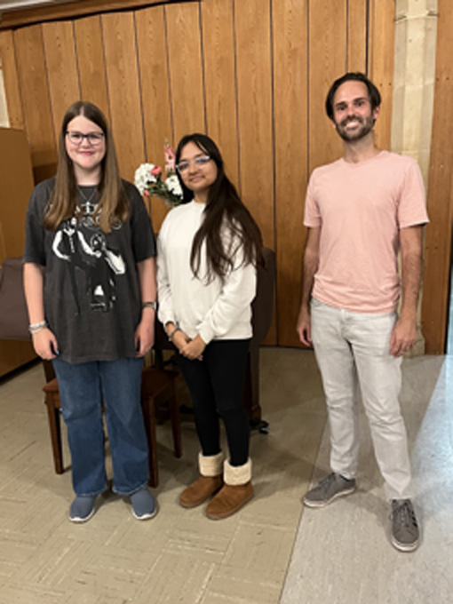 Welcoming our new Choral Scholars